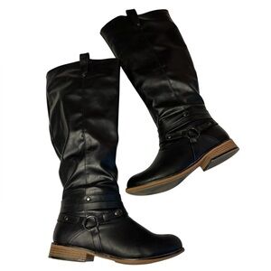Women’s Journee Collection Walla Harness Riding Boot